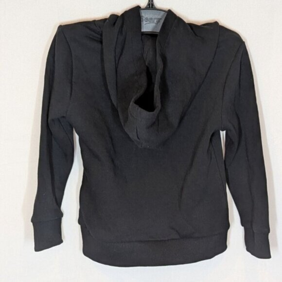 NWT PUMA Kids Unisex Black Fleece Hoodie w/ Silver Logo – Size XXS (3–4) - Picture 3 of 5